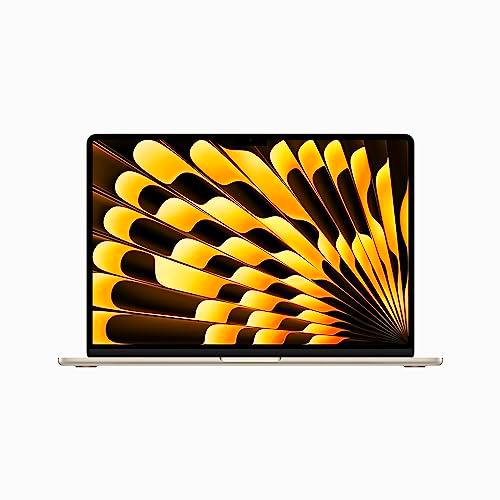 Apple 2023 MacBook Air (de 15 polegadas, Processador M2 da com CPU 8‑Core e GPU 10‑Core