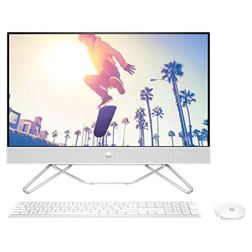 HP All-in-One 24-cb0004ss Bundle PC - Ordenador de 23,8" Full HD (AMD Ryzen 3 5300U