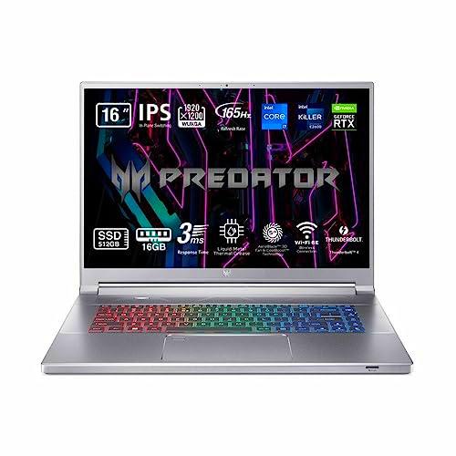 Notebook Acer Predator Triton 300 SE PT316-51s Qwerty Español i7-12700H 512 GB SSD 16" 16 GB RAM