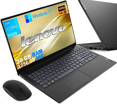 Lenovo Notebook SSD Intel i3 de 11Th, pantalla de 15,6" Full HD 1920x1080