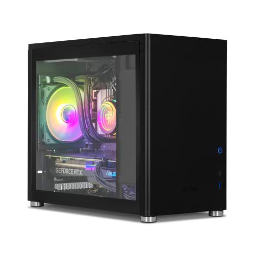 YEYIAN PC Gaming Esports Intel Core i7 12700F 12 Cores a 4,9 GHz | Nvidia GeForce RTX 3060 Ti | 16GB DDR4 3200Mhz | 1TB SSD M.2 NVMe Gen3 | WLAN WiFi 6 | LAN 1GB | Sin SO | (Negro)
