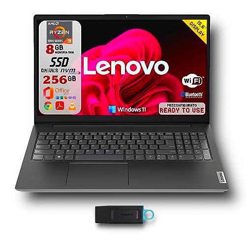 Lenovo Ordenador portátil V15 AMD Ryzen 3 5300U 15.6" Pantalla FHD 1920x1080