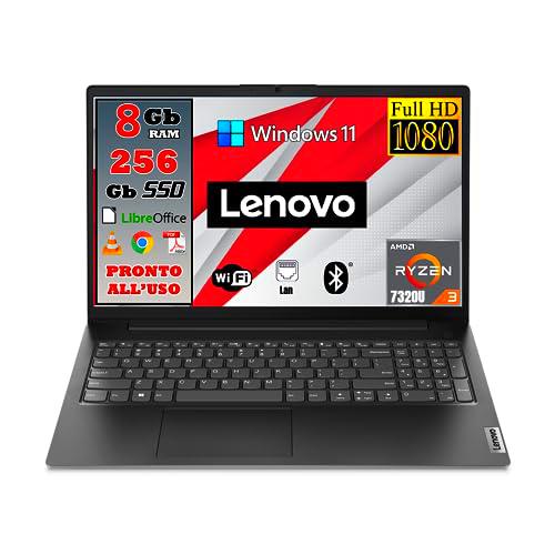 Lenovo Ordenador portátil nuevo monitor 15.6" Full HD CPU utima gen