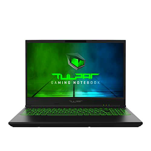 TULPAR Ordenador portátil para videojuegos A5 V19.2 | 15,6'' FHD 1920X1080 144Hz IPS pantalla LED | Intel Core i5 12500H | 8 GB RAM | 500 GB SSD | Nvidia RTX 3050Ti | FreeDOS Gaming Notebook