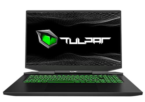 TULPAR A7 V14.6.2 - Ordenador portátil para videojuegos | 17,3 pulgadas FHD 1920 x 1080 144 Hz IPS pantalla LED | Intel Core i7 13700H | 2 x 16 GB RAM | 1 TB SSD | Nvidia RTX 4050 | Windows 11 Gaming