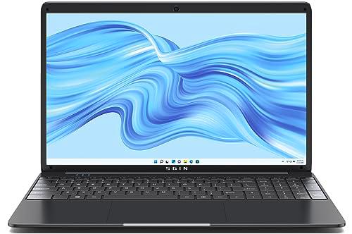 SGIN 15.6" Ordenador Portátil 8GB RAM 256GB SSD ROM PC Portátil (TF 512GB)
