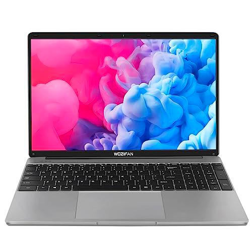 Ordenador portátil 15.6" Intel J4105 Up to 2.5Ghz 6GB 256GB SSD Admite expansión Win 11 Portátiles FHD 2.4G+5G WiFi Bluetooth 4.2 Mini HDMI con ratón inalambrico &amp; Pegatinas Teclado Español-Gris