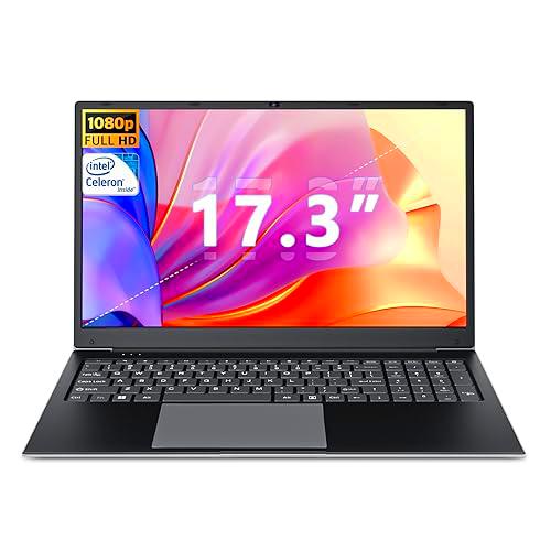 SGIN 17 pulgadas ordenador portátil 8GB RAM 512GB SSD PC portátil