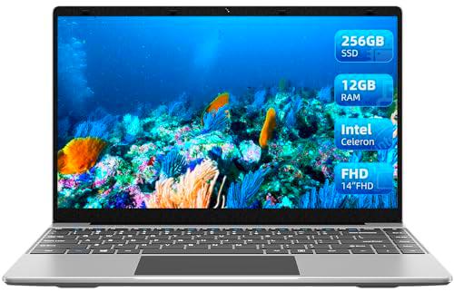 JUMPER Ordenador Portatil 14" IPS Full HD, Procesador de Cuatro Núcleos de Intel PC Portatil