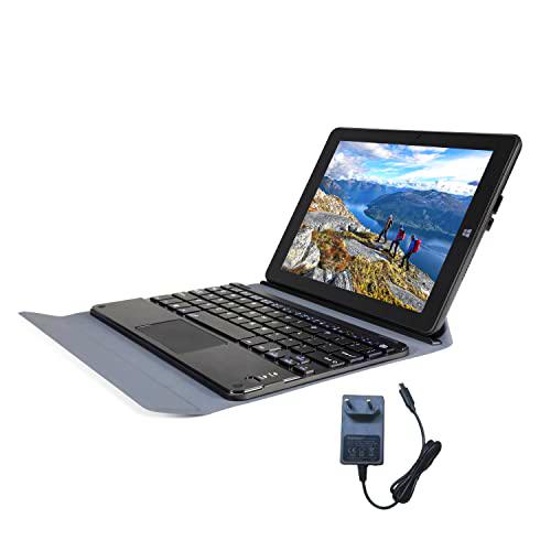 Tibuta Mini computadora portátil 2 en 1, Windows 11 Intel N4020C Pantalla táctil HD de 8.9 Pulgadas con Teclado Desmontable 4GB RAM