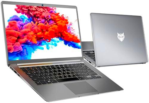 BMAX S14 - Ordenador portátil (14", FHD 8 GB RAM 256 GB SSD Notebook Computer 1920 x 1080 IPS PC Portable Procesador Intel Core N4100 Laptop 2.4+5G WiFi