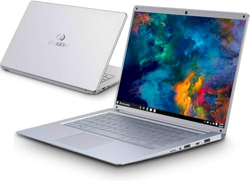 OUZRS Ordenador portátil portátil 14,1&quot; FHD IPS 1080p Windows 11 Ordenador Portátil 6GB RAM