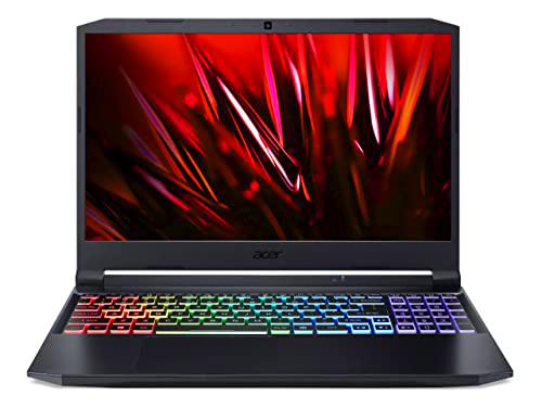 Acer Nitro 5 (AN515-45-R02P) Gaming Laptop | 15,6 WQHD 165Hz Display | AMD Ryzen 9 5900HX | 16GB RAM | 1TB SSD | NVIDIA GeForce RTX 3080 | Windows 11 | QWERTZ toetsenbord | zwart-Rood