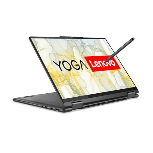 Lenovo Yoga 7i Convertible Laptop | Pantalla Táctil de 16&quot; 2.5K | Intel Core i7-1360P | 16GB RAM | 1TB SSD | Intel Iris Xe Graphics | Win11 Home | QWERTZ | gris | bolígrafo incluido | 3 meses Premium