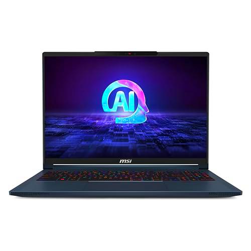 MSI Stealth 16 AI Studio A1VHG-030ES Ordenador Portátil Gaming 16&quot; 16:10 QHD+ 240Hz (Intel Core Ultra 9 185H