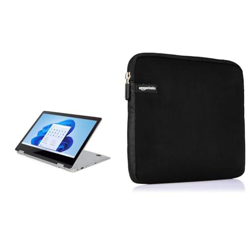 PRIXTON Flex Pro - Ordenador Portátil Pantalla Táctil 11'6&quot; Windows 11 Home Procesador &amp; Amazon Basics NC1303151