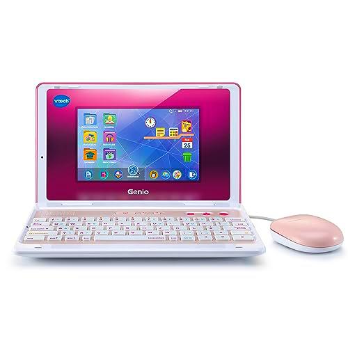 Genio - Ordenador portátil de Aprendizaje XL, Color Rosa