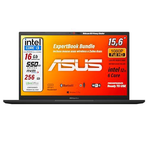 ASUS Portátil, ordenador portátil, CPU Intel i3 de 12th 6 Core