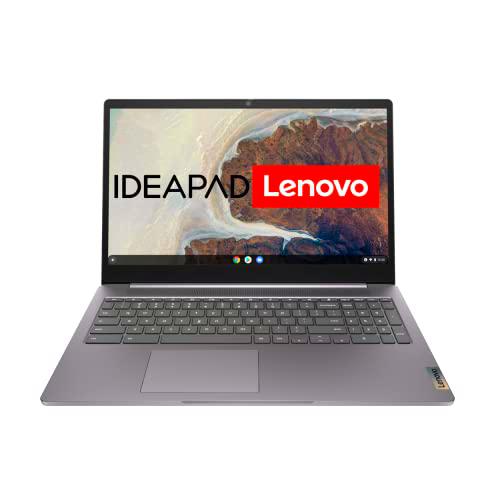 Lenovo Chromebook IdeaPad 3i | Pantalla táctil Full HD de 15,6" | Intel Celeron N4500 | 8GB de RAM | SSD de 128 GB | Tarjeta gráfica Intel UHD | Chrome OS | QWERTZ | Gris | 3 meses Premium Care