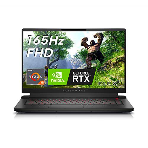 Alienware M15 R7 AMD Ryzen 9 6900HX AMD Portable Gaming 15.6" Full HD Dark Side of The Moon 16GB de RAM SSD 512GB NVIDIA GeForce RTX 3070 Ti Win 11H Home Advanced Teclado AZERTY francés KB 86 Keys