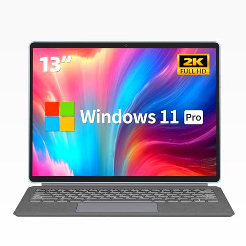 Insoluxia Ordenador Portátiles 2 en 1, 13'' Táctil Pantalla 2K