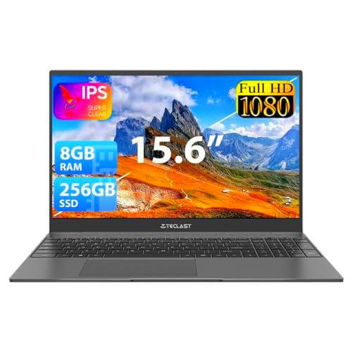 TECLAST F16plus Portatil 15.6" Ordenador Portatil, 8GB LPDDR4 256GB SSD(Espansione TF Fino a 1TB) PC
