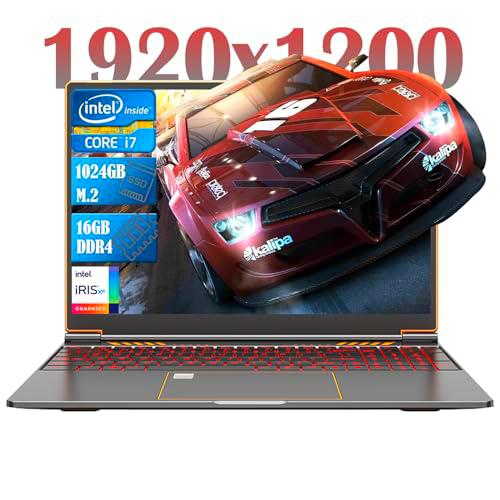 PINSTONE PC ordenador portátil 16" - 16GB RAM, 1024GB SSD