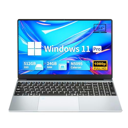 DARYUKUM 15.6" Ordenador Portatil, Celeron N5095 Processor PC Portatil