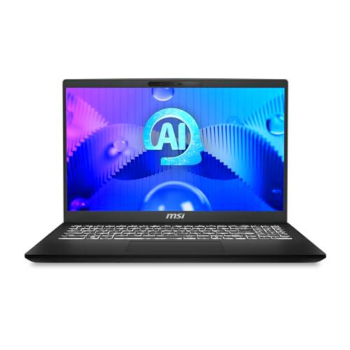 MSI Modern 15 H AI C1MG-036XES - Ordenador portátil 15,6&quot; FHD (Intel Core Ultra 7 155H