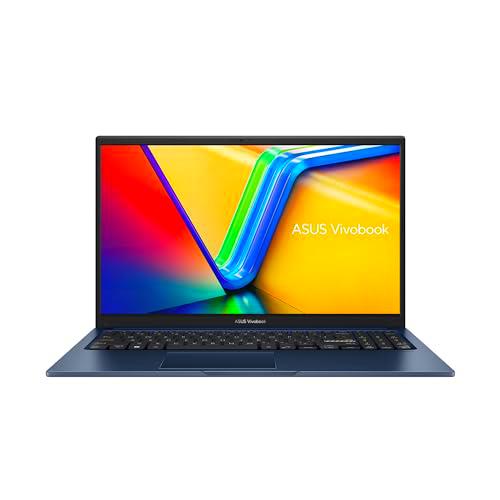 ASUS Vivobook 15 - Ordenador portátil con Pantalla IPS antirreflejos de 15,6&quot; FHD | Intel i3-1215U | 8 GB RAM | 512 GB SSD | Intel UHD Graphics | Windows 11 | Teclado QWERTZ | Quiet Blue