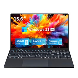 Rovendex Ordenador Portátil de 15.6 Pulgadas, PC portátil Core i5-8210Y Processor