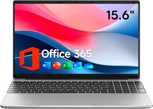 JUMPER Ordenador Portátil 15.6" HD Display 4GB DDR4 RAM 128GB SSD