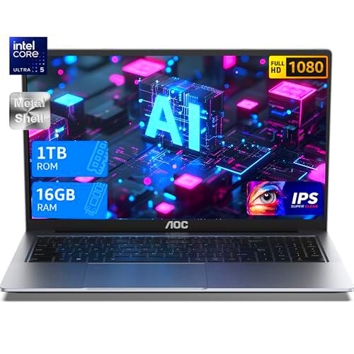 AOC - AI Portatil Gaming con Intel Core Ultra 5 125U