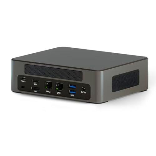 WEIDIAN Mini PC i7 1360P (12C/16T, hasta 5,0GHz) 16GB DDR5 512GB SSD Mini Ordenador de Sobremesa Soporta Windows 11 Pro Triple Display (HD/Type-C/8K DP) WIFI6&amp;BT5.2 8*USB Wake on LAN Auto Power On
