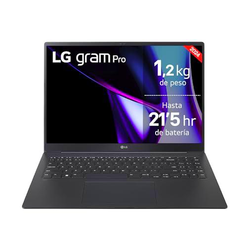 LG gram Pro 16Z90SP-K.AD88B - Portátil Ultraligero de 40.6 cm (16")