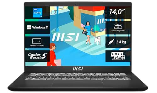 MSI Modern 14 C12MO-1206 - Ordenador portátil profesional (14,0&quot;