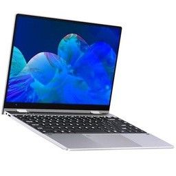 Ordenador Portátil 2 en 1, 14,1 pulgadas Core i3-1315U CPU 16GB RAM 512GB SSD Metal Laptop