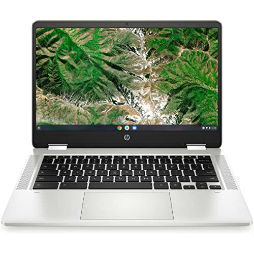 Notebook HP Chromebook X360 Qwerty Español 14" 4 GB RAM 64 GB eMMC Intel Celeron N4120