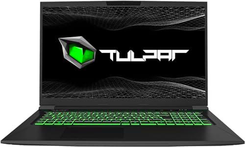 TULPAR T7 V20.8 - Ordenador portátil Gaming | 17,3 pulgadas FHD 1920 x 1080 144 Hz IPS pantalla LED | Intel Core i7 12700H | 16 GB RAM | 1 TB SSD | Nvidia RTX 4060 | Windows 11 Gaming Notebook