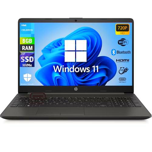 HP 250 G9 - Ordenador portátil Intel N4500, pantalla HD de 15,6 pulgadas