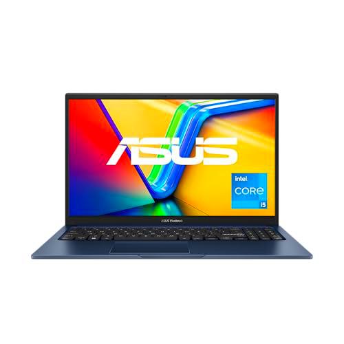 ASUS Vivobook 15 Laptop | Pantalla 15,6" Full HD 16:9 IPS | Intel i5-1335U | 16GB RAM | 512GB SSD | Intel Iris Xe | Windows 11 | Teclado QWERTZ | Quiet Blue