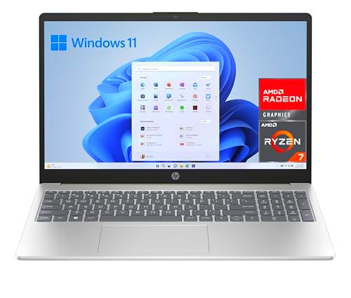 HP 15-fc0102ns- Ordenador portátil de 15.6" Full HD (AMD Ryzen 7 7730U