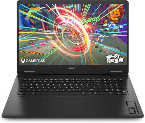 HP OMEN 17-db0051nf AMD Ryzen™ 7 8845HS Ordinateur portable 43,9 cm (17.3") Full HD 16 Go DDR5-SDRAM 512 Go SSD