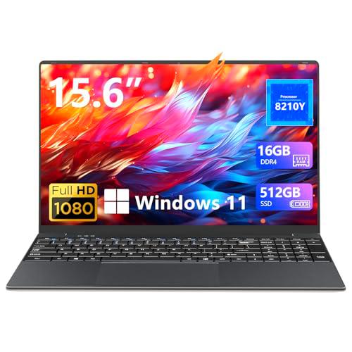 Portátil 15.6 Pulgadas, Ordenador Portatil Core I5-8210Y Procesador