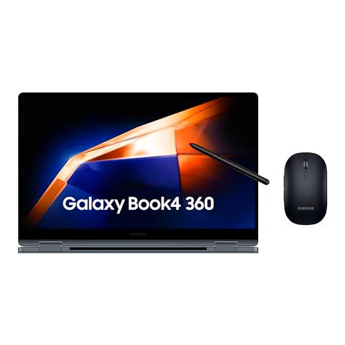 Samsung Galaxy Book4 360 + Ratón, Ordenador Portátil Convertible 15.6" Full HD
