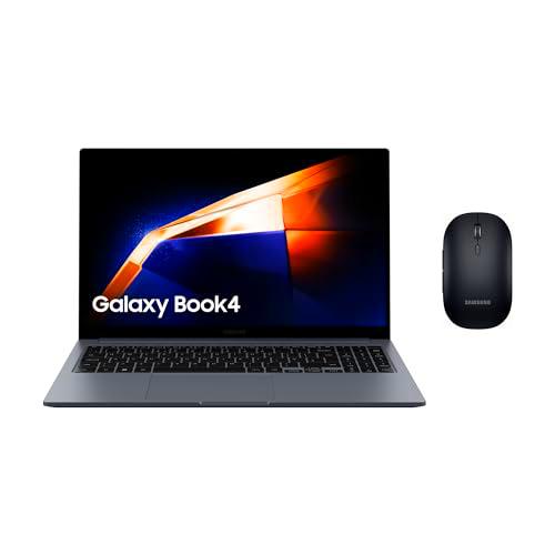 Samsung Galaxy Book4 + Ratón Bluetooth, Ordenador Portátil Ultrafino 15.6" Full HD LED