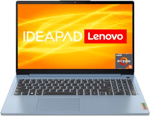 Lenovo IdeaPad Slim 3 Laptop | Pantalla Full HD de 15.6" | AMD Ryzen 5 5625U | 8GB RAM | 512GB SSD | AMD Radeon Graphics | Win11 Home | QWERTZ | azul | 3 meses Premium Care