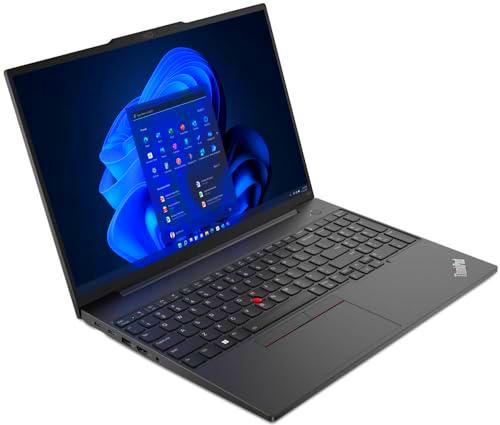Lenovo Notebook THINKPAD E16 G1 16" WUXGA i7-1355U 1.7GHz RAM 8GB-SSD 512GB M.2 NVMe-WI-FI 6-Win 11 Prof Grafite Black (21JN004MIX) Marca