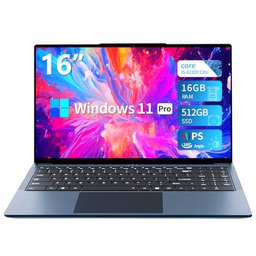 Wexultor Laptop Core I5-8210Y, 16GB RAM 512GB SSD, 15.6 inch/16 Inch (16inch)